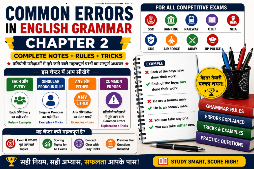 Common Errors in English