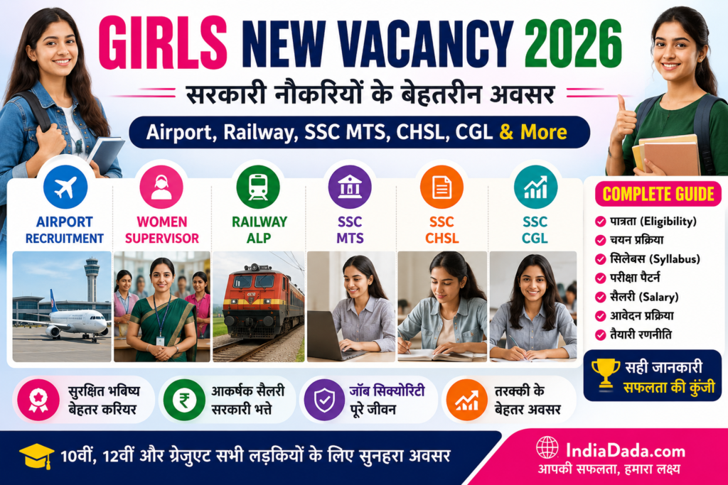 Girls New Vacancy 2026