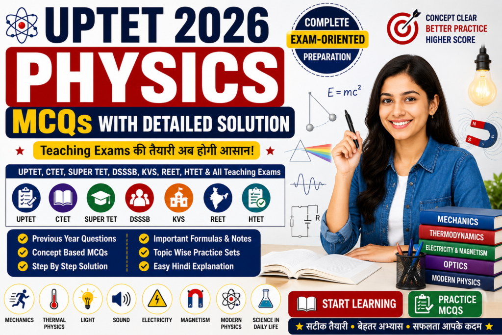 UPTET Physics MCQ