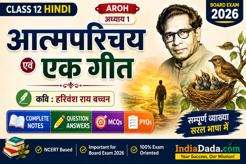 कक्षा 12 हिंदी नोट्स
