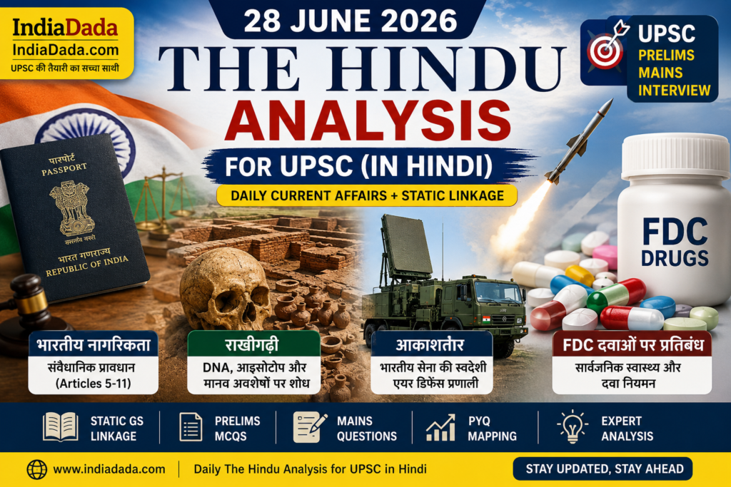 28 June 2026 The Hindu Analysis