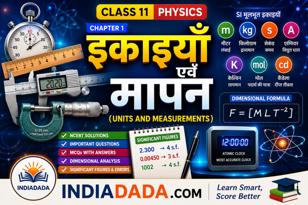 Class 11 Physics CHapter 1
