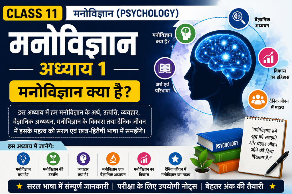 Class 11 Psychology