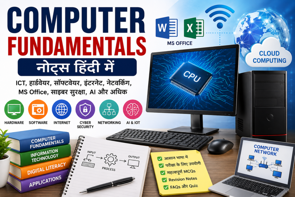 Computer Fundamentals Notes in Hindi