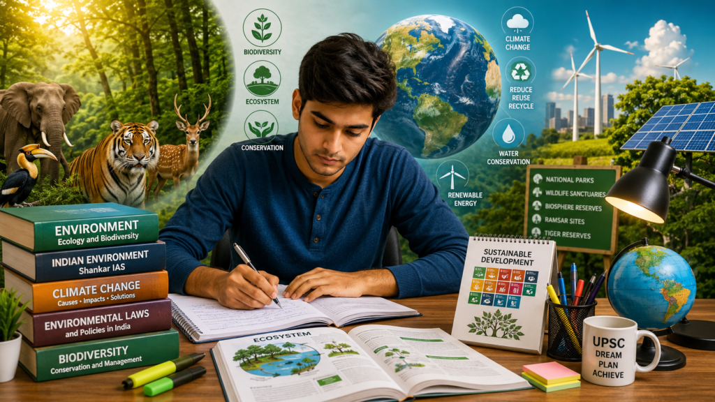 How to Study Environment for UPSC