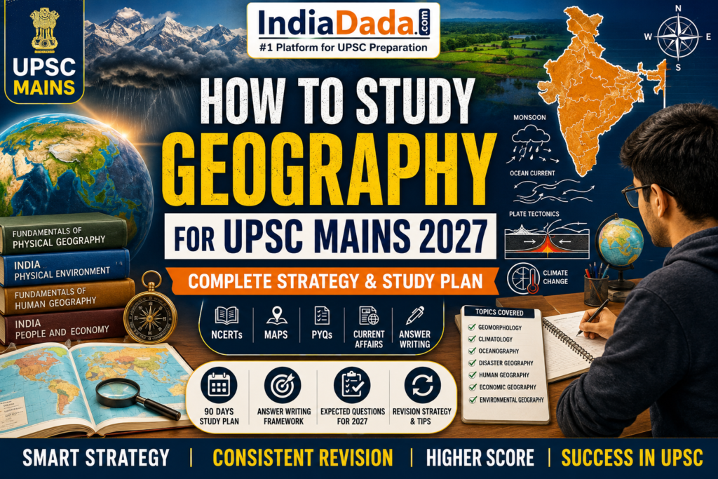 How to Study Geography for UPSC Mains