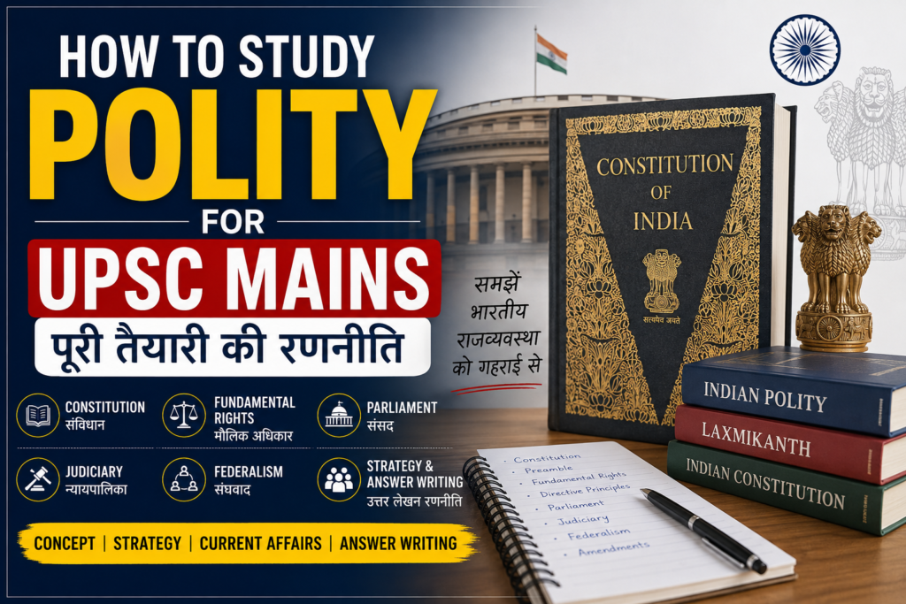 How to Study Polity for UPSC Mains