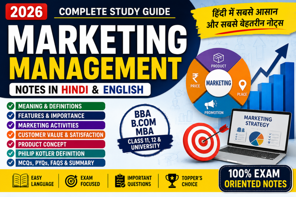 Marketing Management Notes