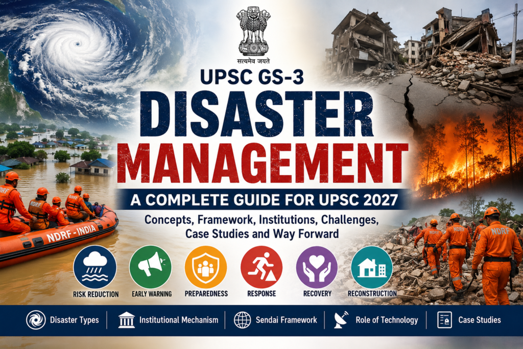 Master Disaster Management for UPSC GS-3