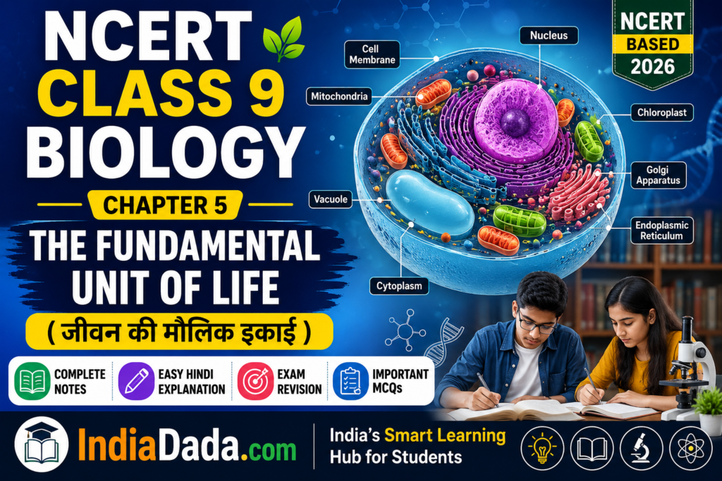 NCERT Class 9 Science Biology Chapter 5 Notes