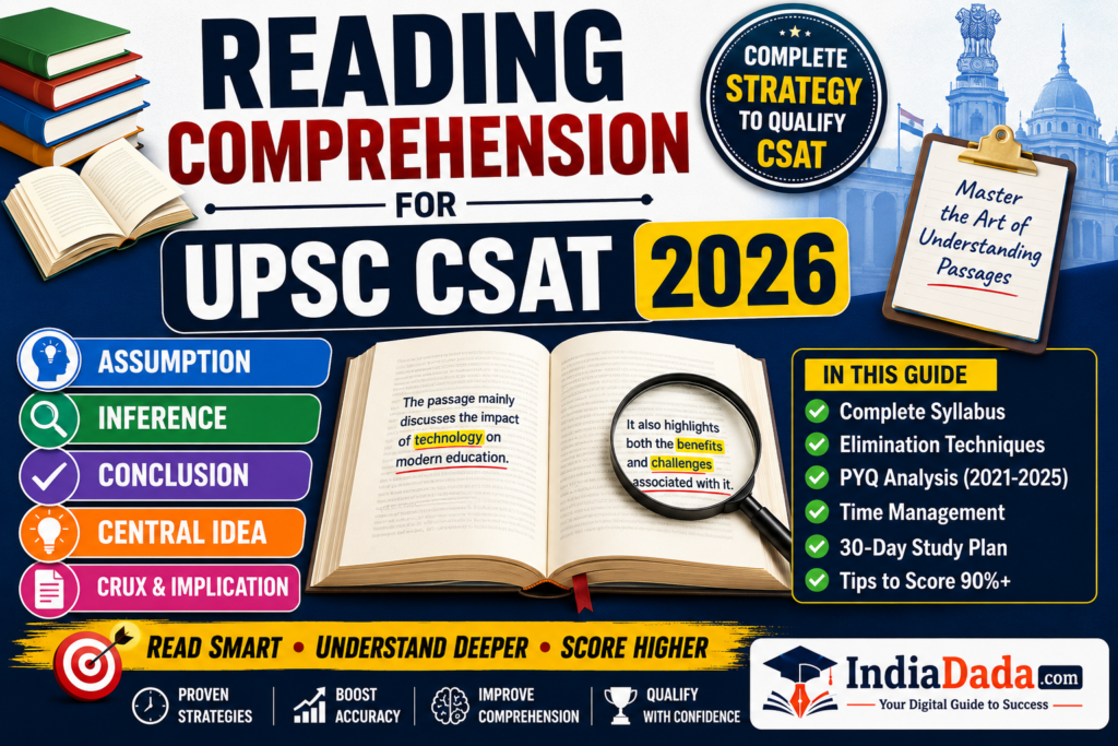 Reading Comprehension for UPSC