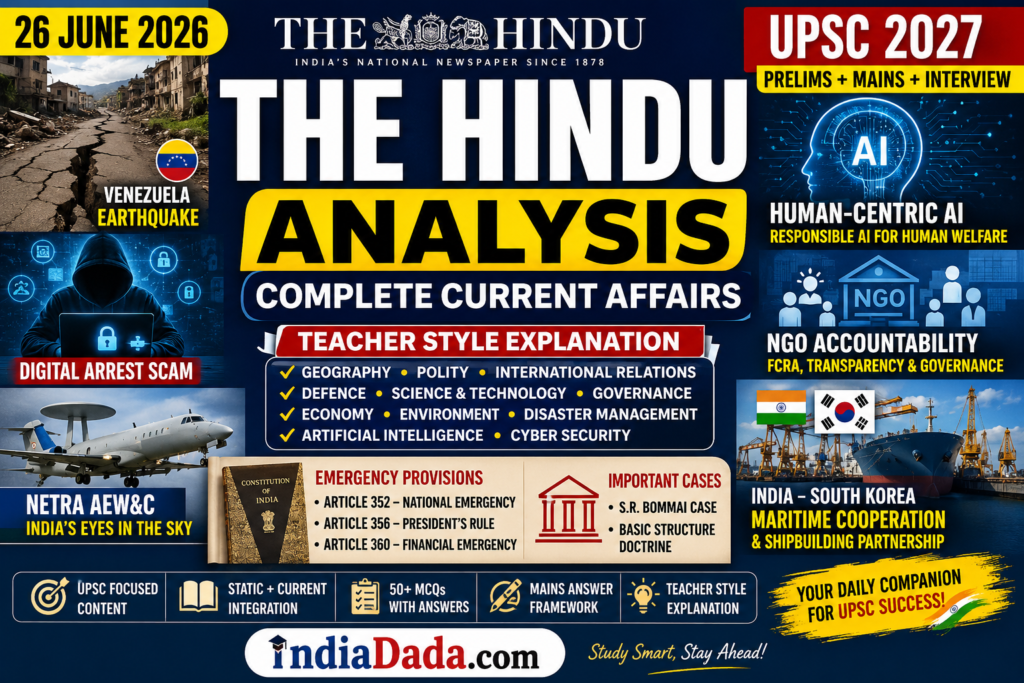 The Hindu Analysis 26 June 2026