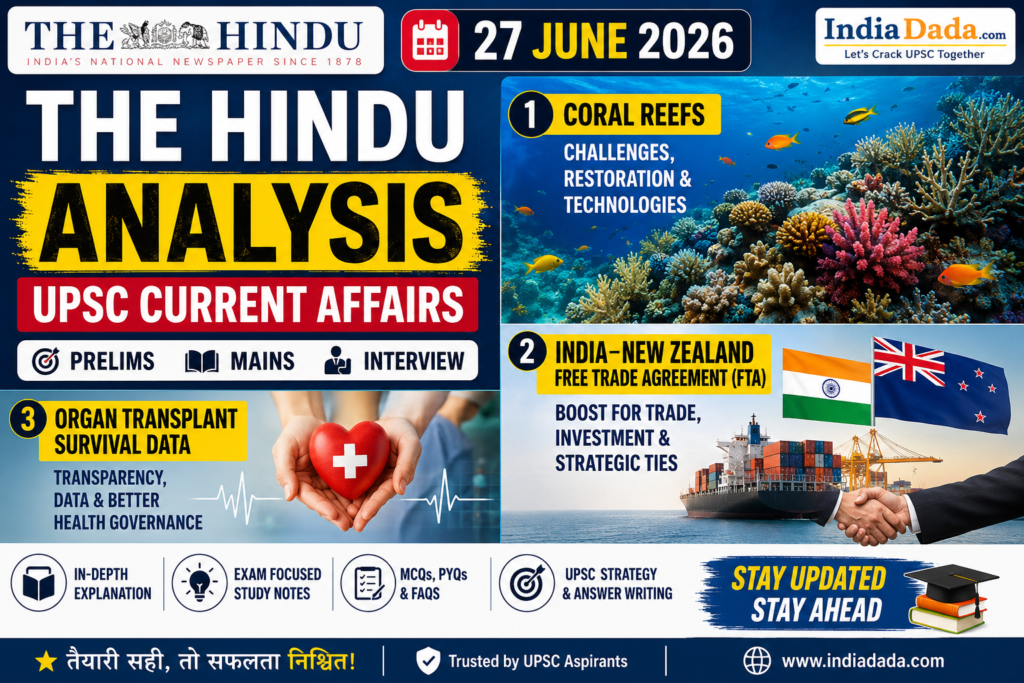The Hindu Analysis 27 June 2026