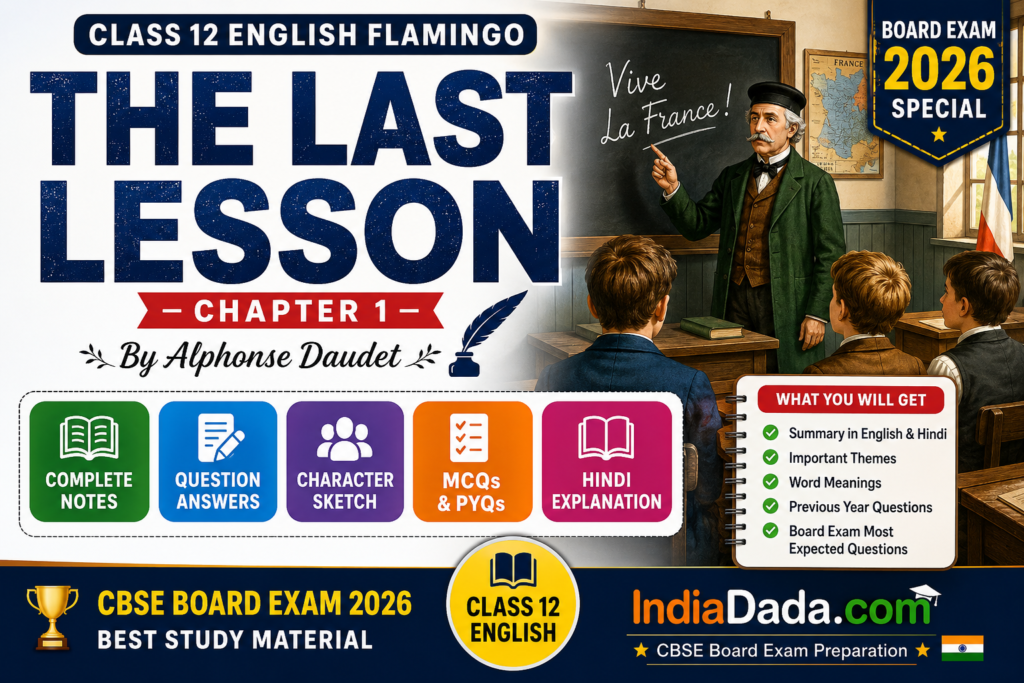 Class 12 English Notes