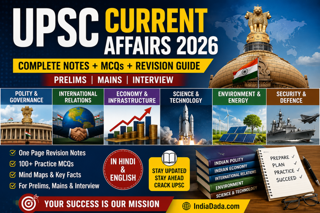 UPSC Current Affairs 2026