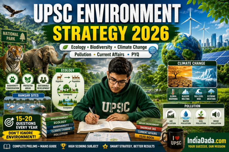 UPSC Environment Strategy