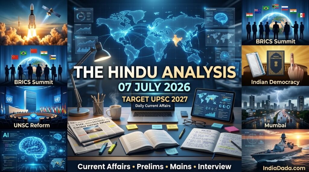 The Hindu Analysis 07 July 2026
